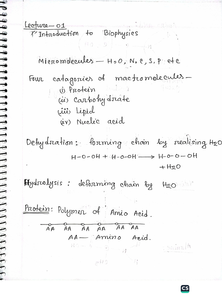 BP Class Lecture 1 - 14 (Juthi) | PDF