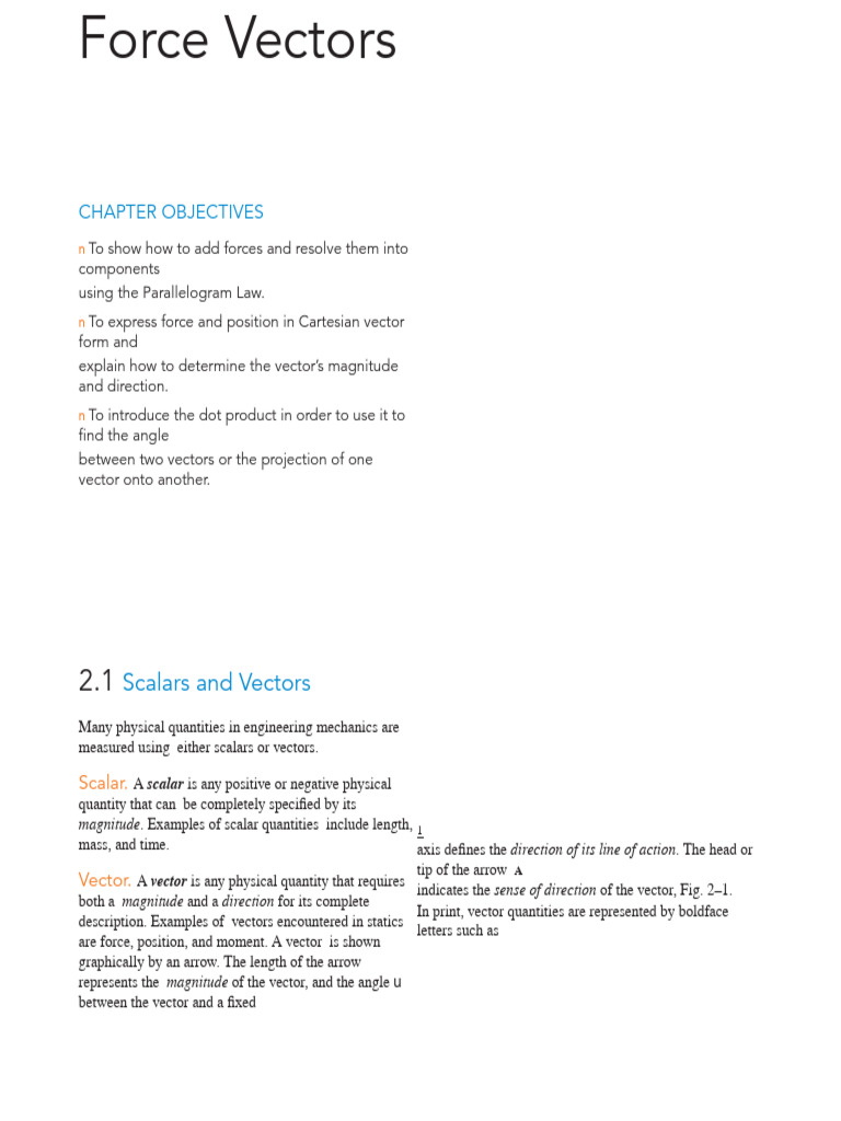 PP Force Vectors | PDF | Euclidean Vector | Elementary Mathematics