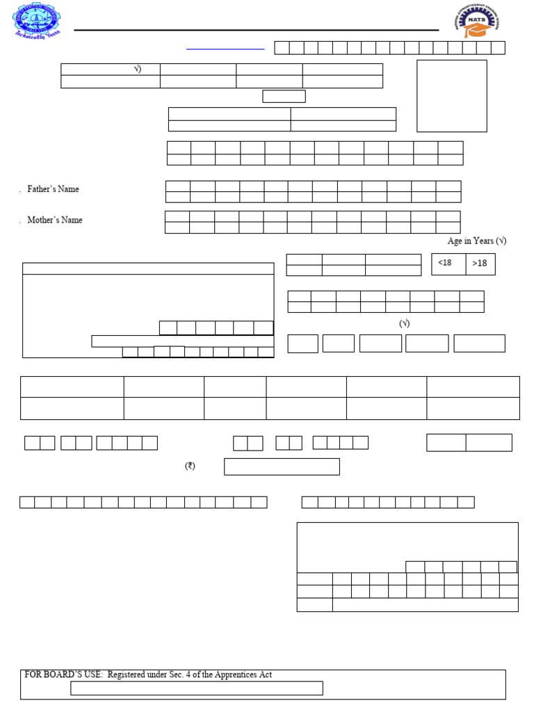 Bopt Contract Form 1 | PDF | Apprenticeship | Chess Theory