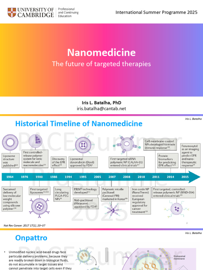 Advances in Nanomedicine and Therapies | PDF | Diabetes | Atherosclerosis