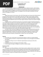 A Considerable Speck ICSE Class 10 English Answers, Notes | PDF | Mind ...