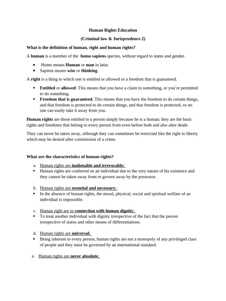 Understanding Human Rights Education | PDF | Human Rights | Political ...