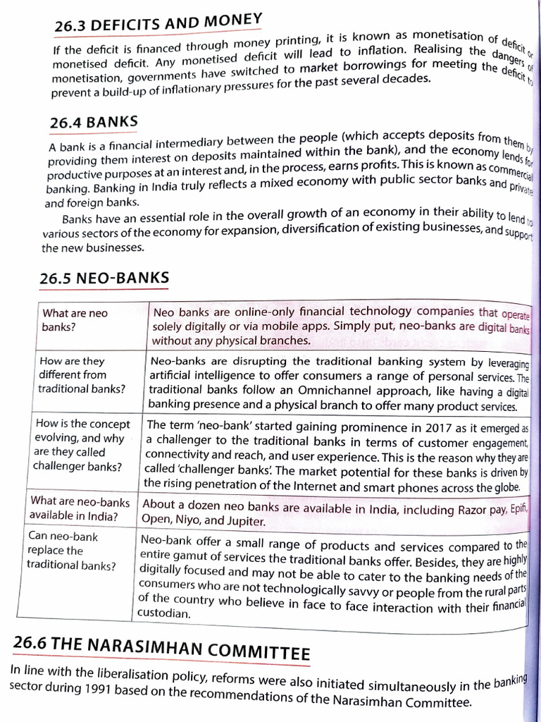 Monetised Deficits and Neo-Banks Explained | PDF | Banks | Inflation