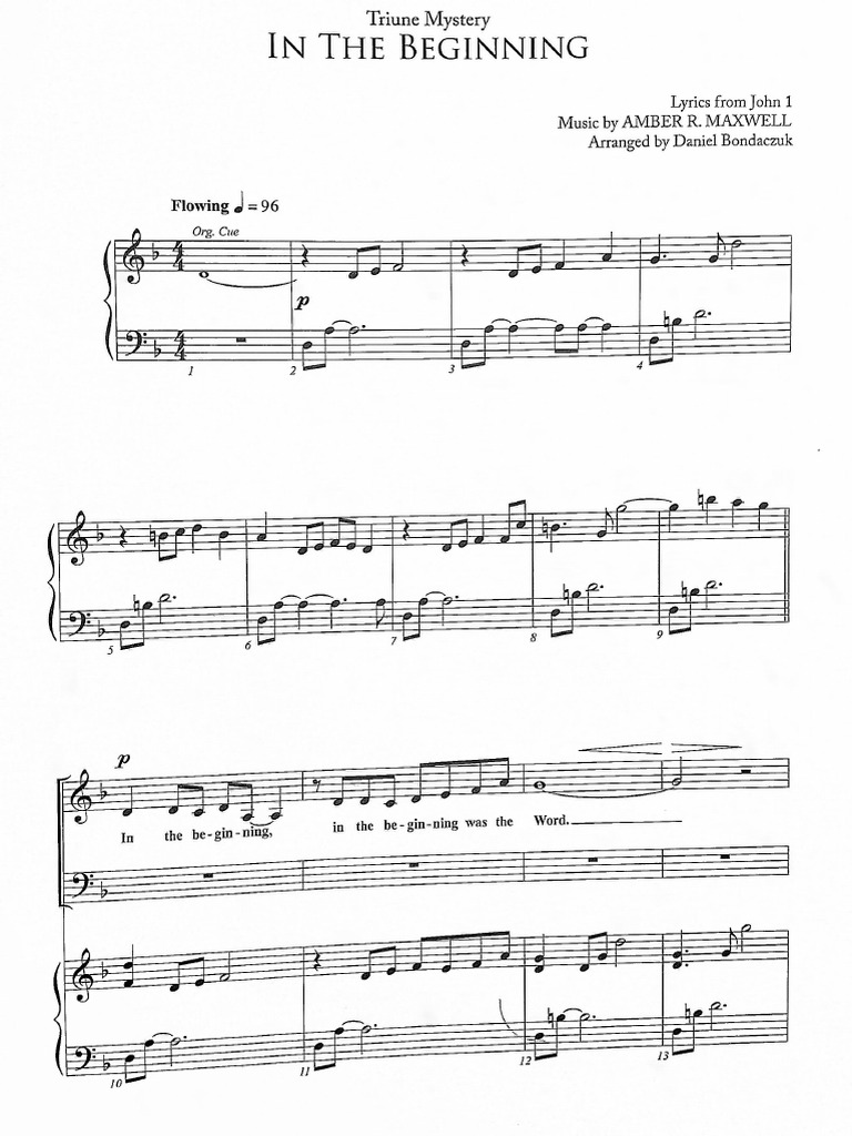 In The Begining | PDF