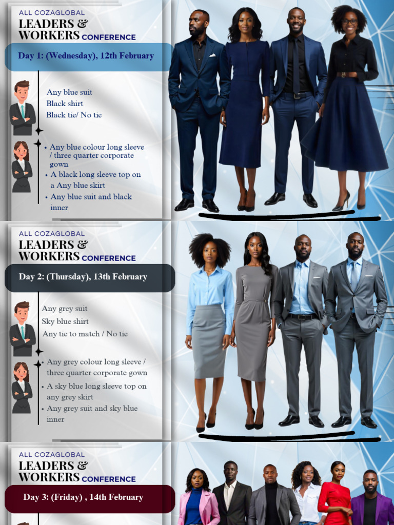 Updated Conference DressCode | PDF
