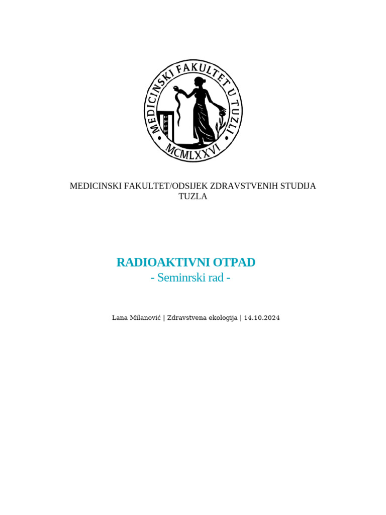 Medicinski Fakultet | PDF