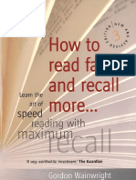 13774516 How to Read Faster and Recall More