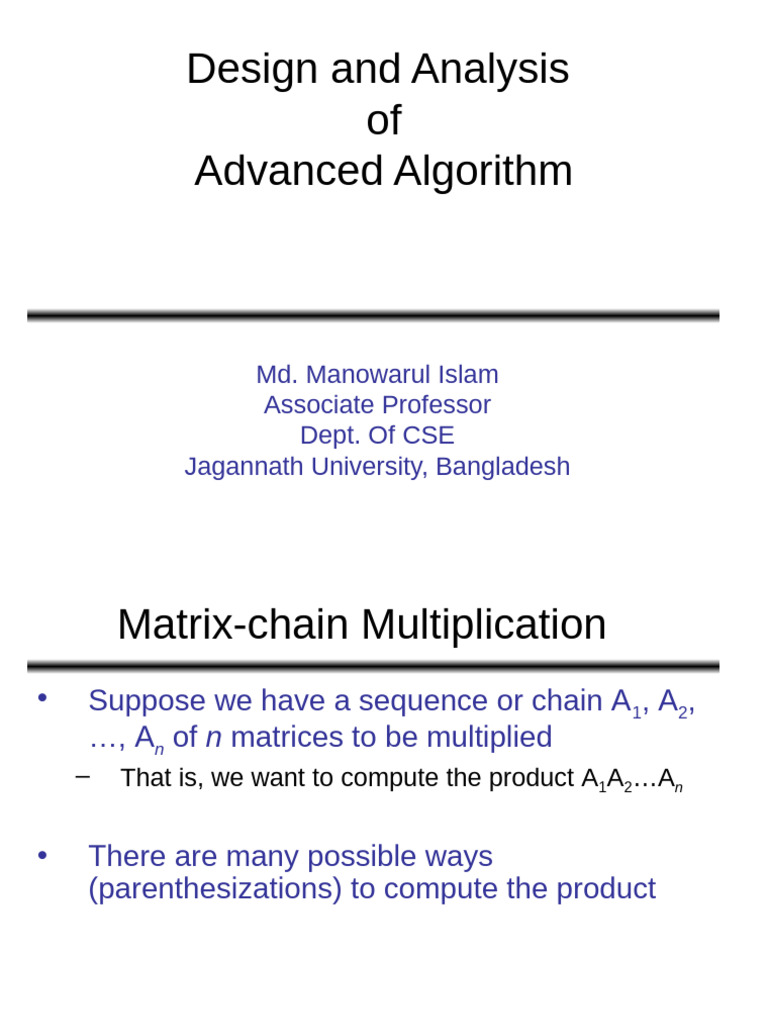 5 Dynamic IV MatrixCM | PDF | Matrix (Mathematics) | Multiplication