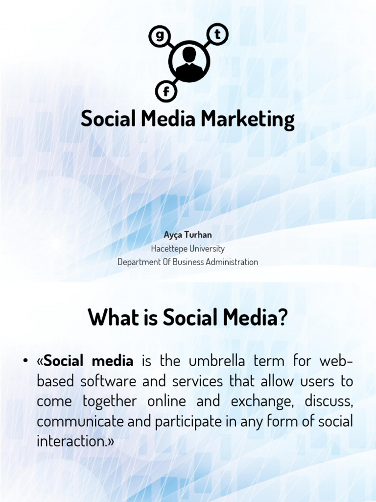 Effective Social Media Marketing Guide | PDF | Facebook | Popular ...