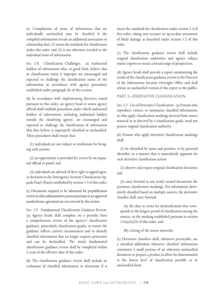 Classification Guidance and Challenges | PDF | Classified Information ...