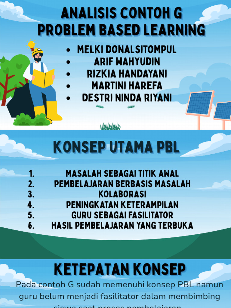Analisis PBL: Contoh G dan Keterbatasan | PDF