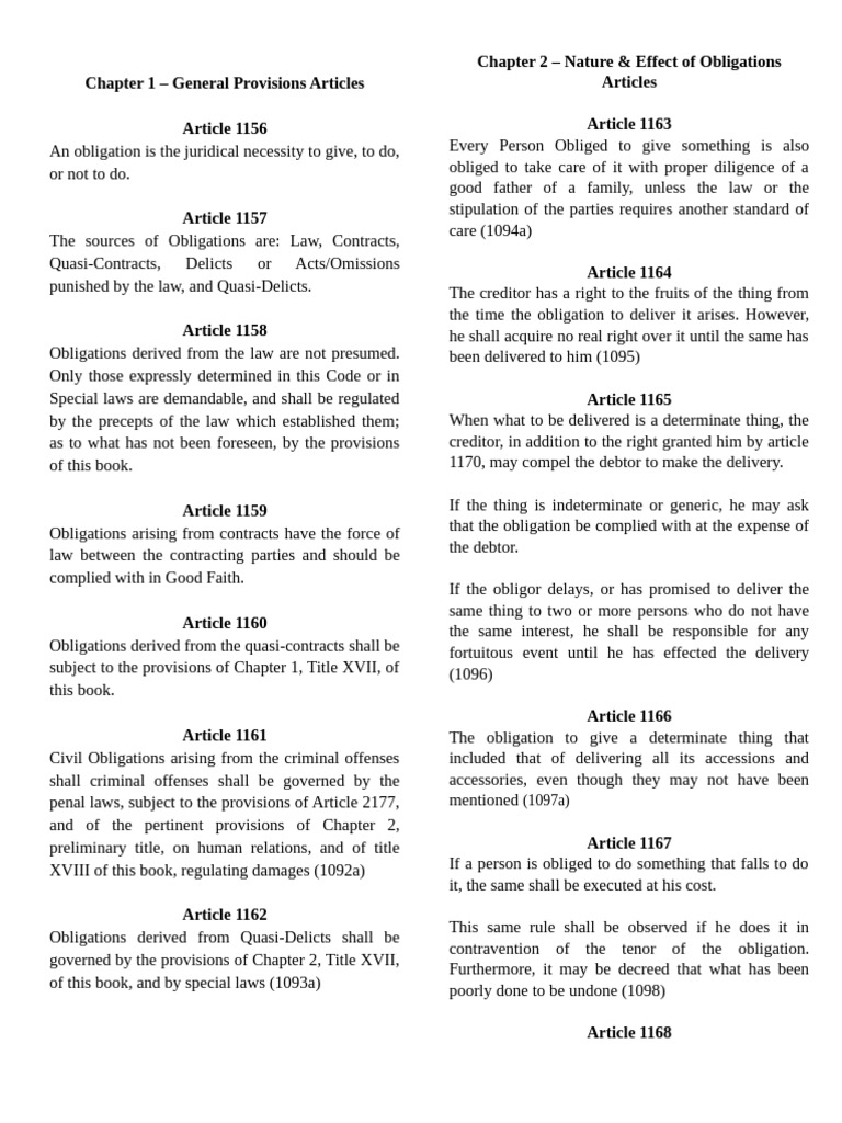 Overview of Legal Obligations and Rights | PDF | Damages | Negligence