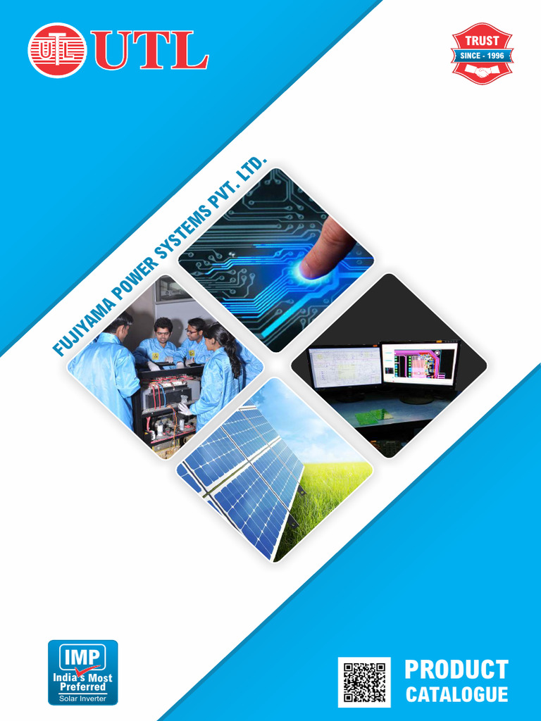 UTL: Leading Solar Inverter Solutions | PDF | Power Inverter | Battery ...