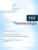 Fenomenologia (1)