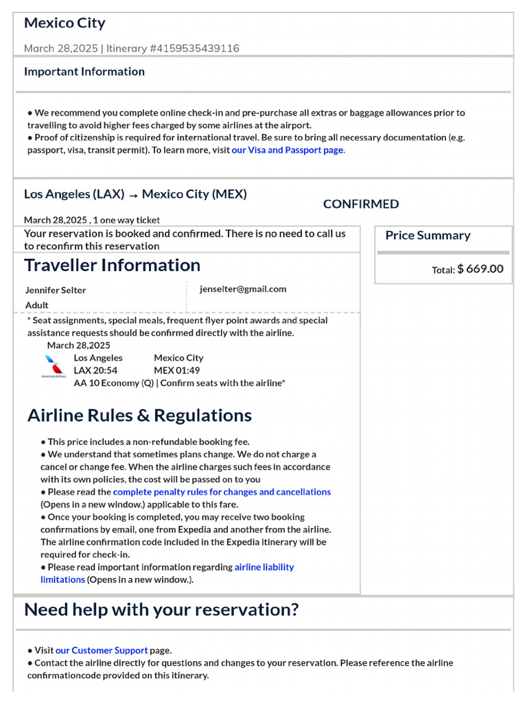 Ticket 4159535439116 | PDF