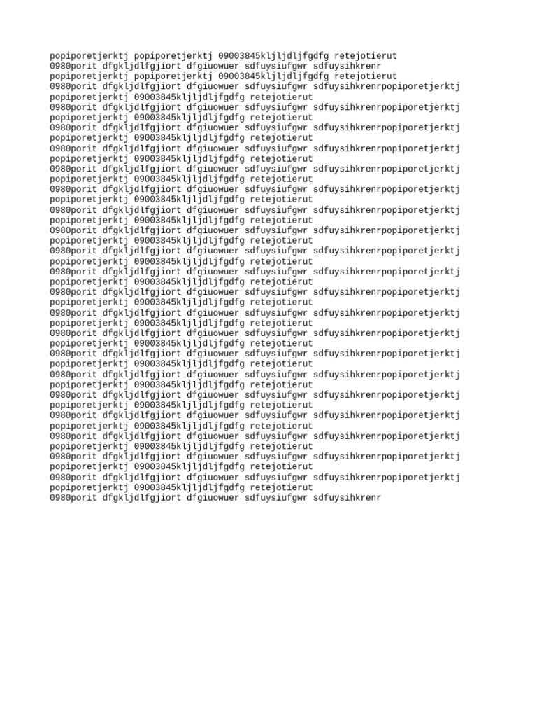 Popiporetjerktj Document Overview | PDF