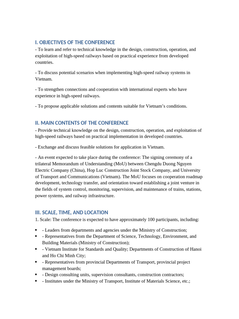 Full Conference Proposal English 2 | PDF | Vietnam