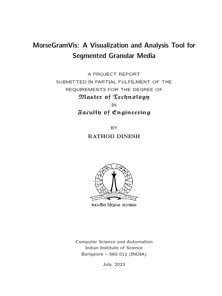 MorseGramVis: Tool for Granular Media Analysis | PDF | Image ...