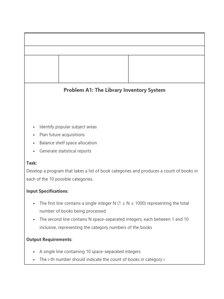 Library Inventory System Program | PDF | Computer Programming