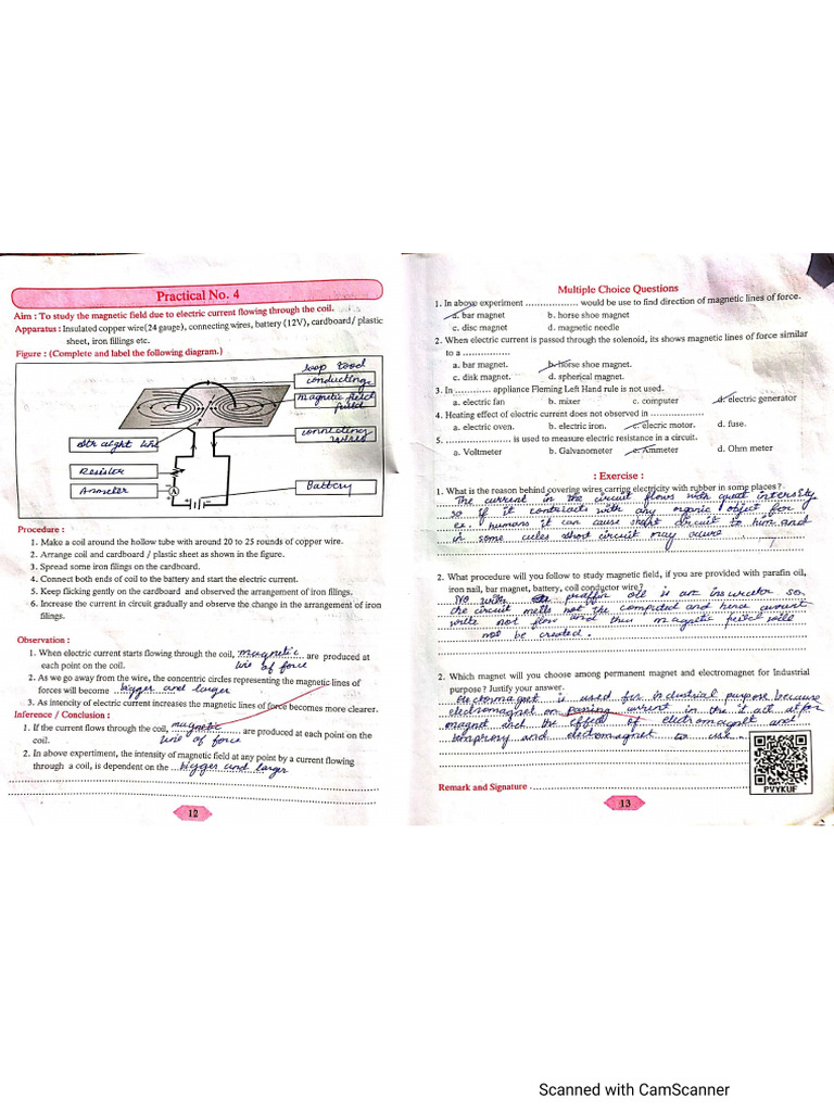 Science Practical 4,5,6,7,8, and 9 | PDF