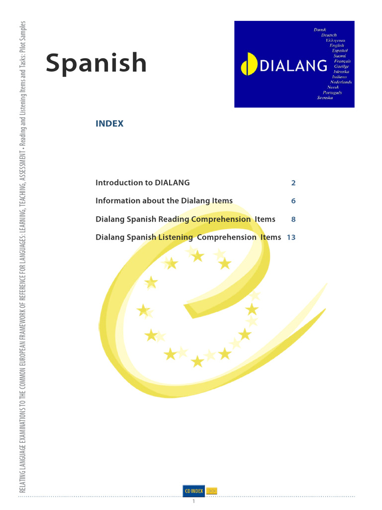 DIALANG English Test Overview | PDF | Applied Linguistics | Cognition