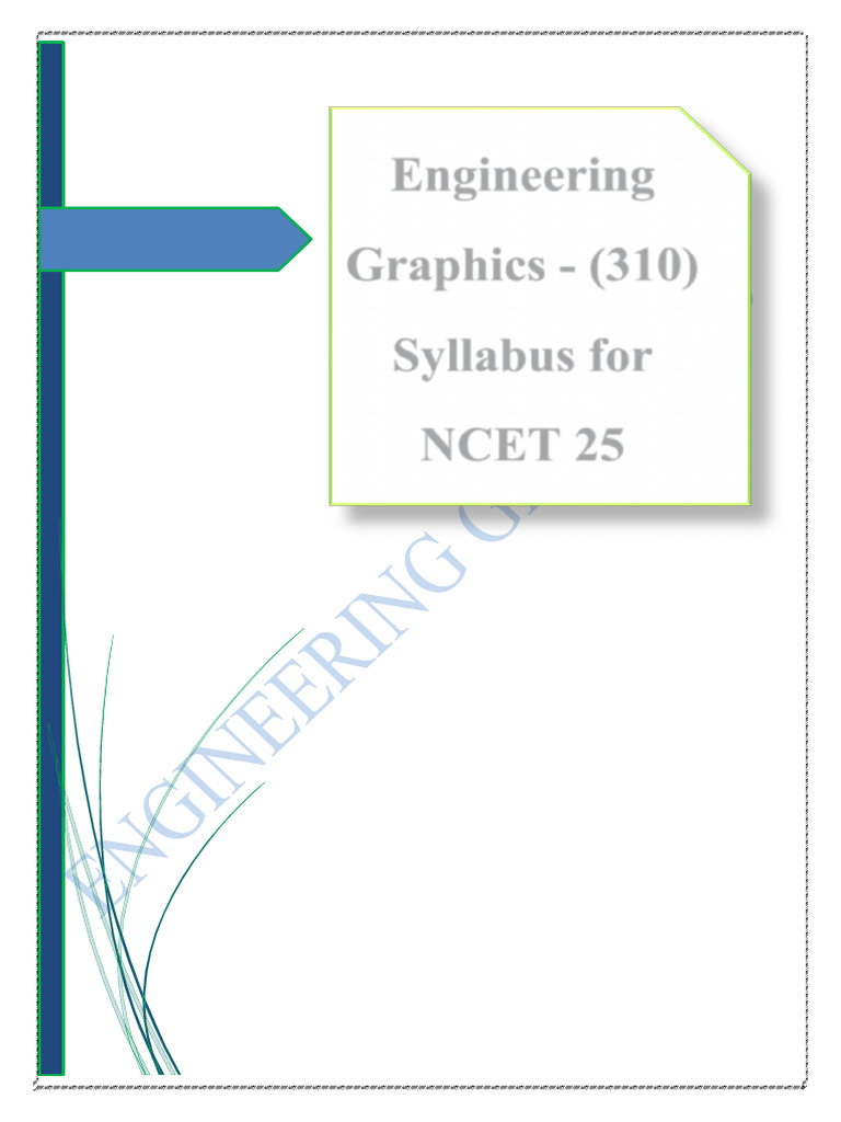 2025 Engineering Graphics Syllabus | PDF | Screw