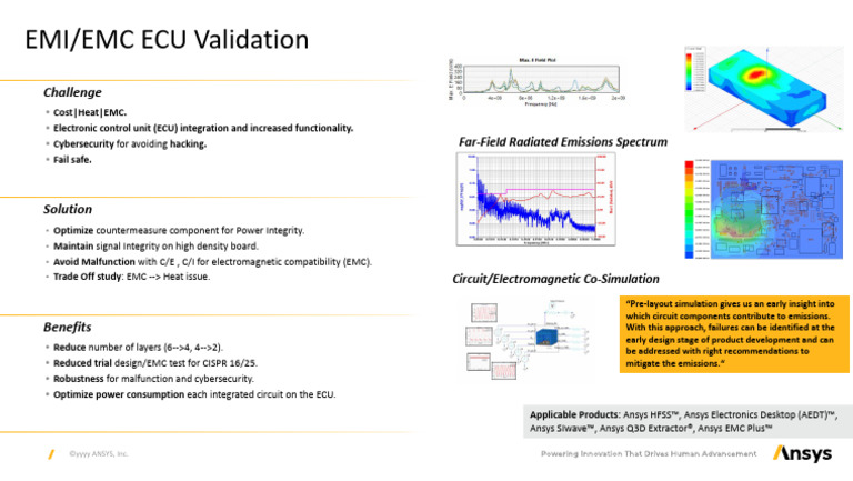 Optimize ECU Design for EMC & Power Integrity | PDF