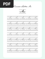 A-Z Handwriting Practice Packet | PDF