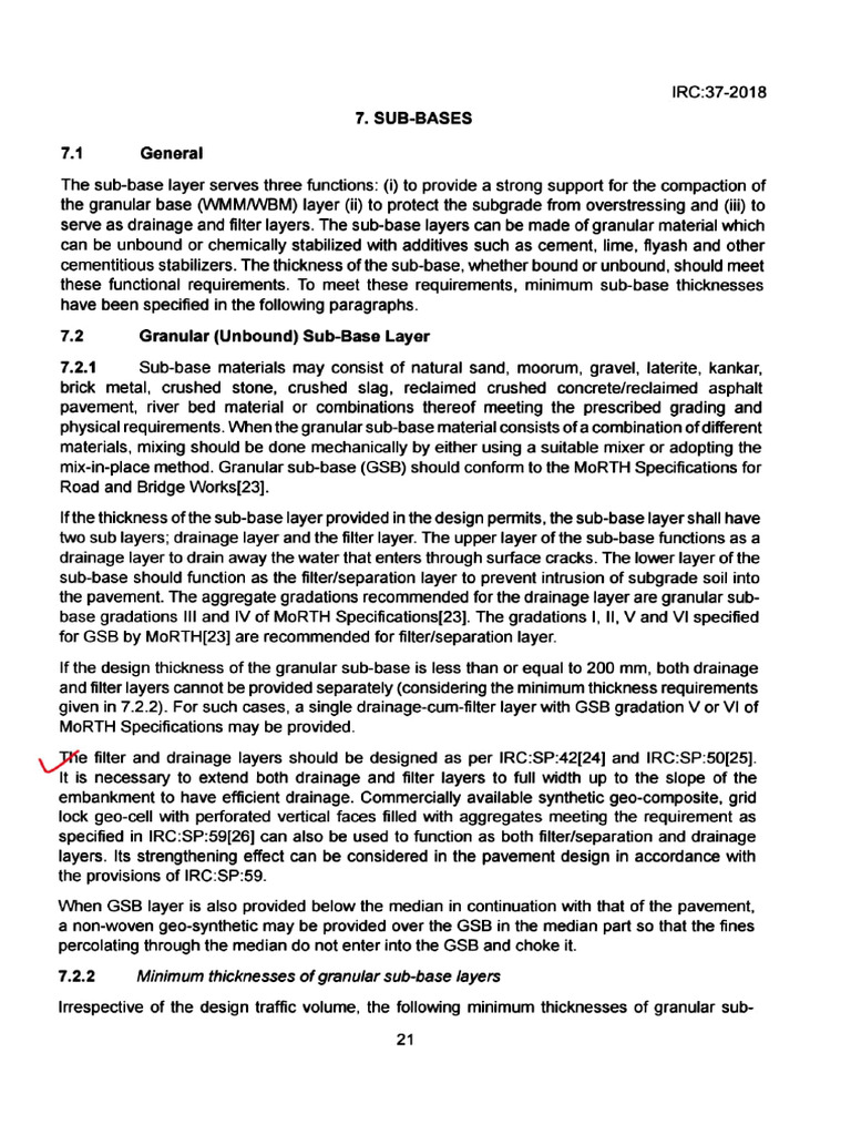 Subgrade Enclosures and Granular Sub-Bases | PDF | Road Surface ...