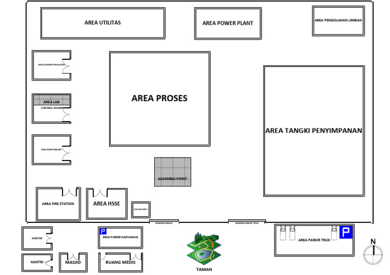 Layout Pabrik | PDF