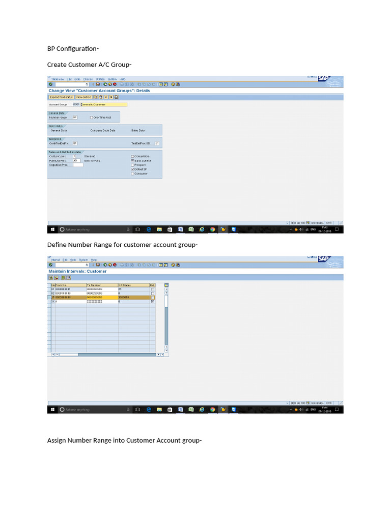 BP Configuration | PDF