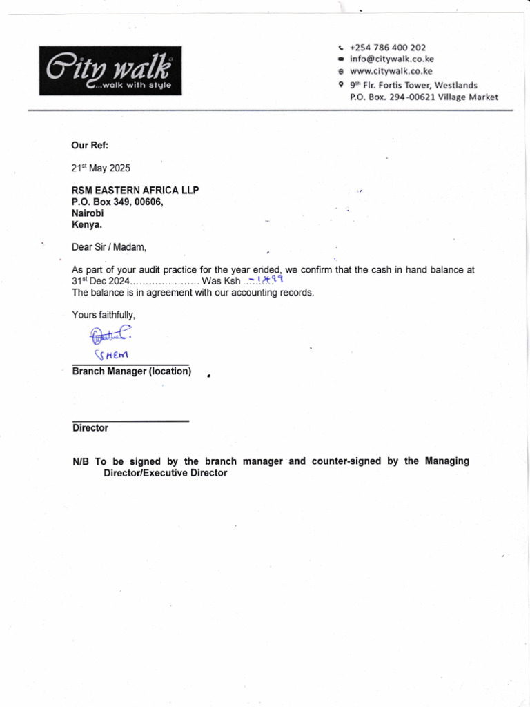 Cash Cert Template For Moi | PDF