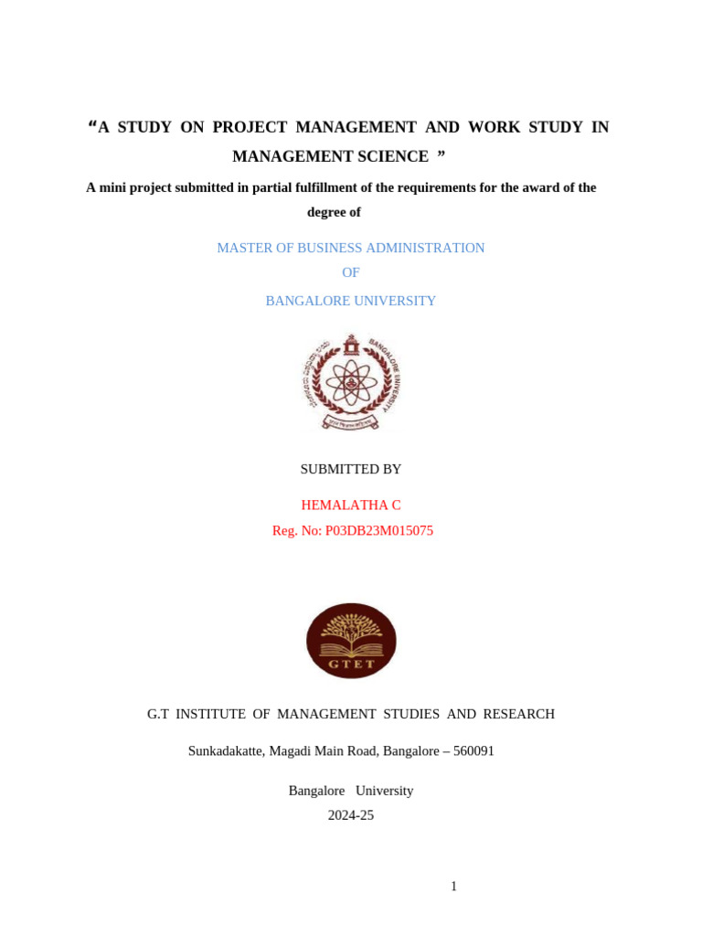 Strategic Options in Project Management | PDF | Project Management ...