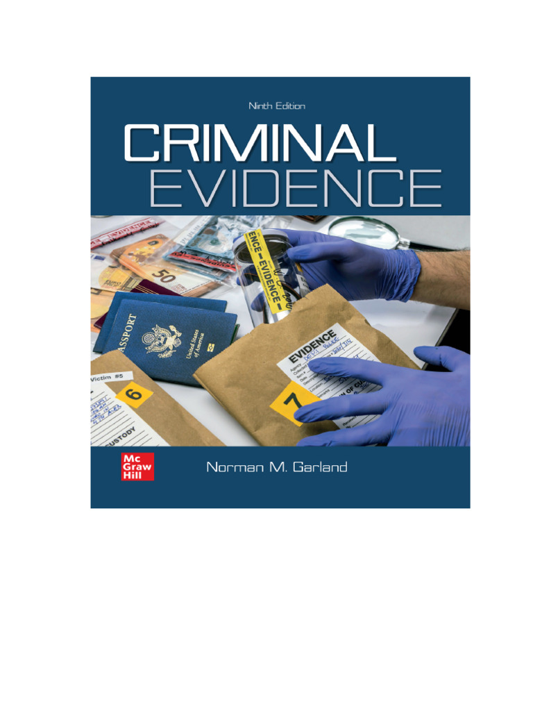 Criminal Evidence | PDF | Plea | Nolo Contendere