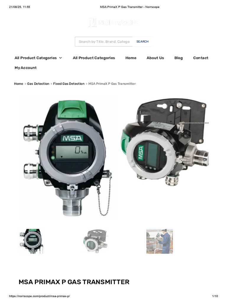 MSA PrimaX P Gas Detector Overview | PDF | Equipment | Electronics