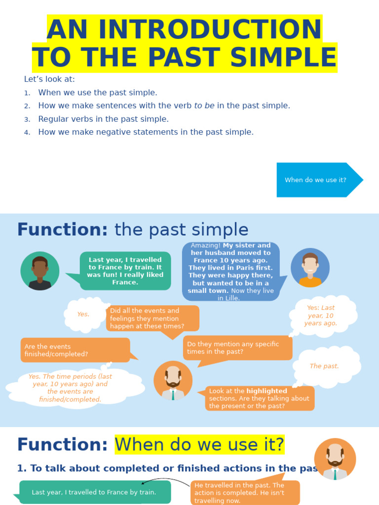Understanding Past Simple Tense Usage | PDF | Linguistics | Phonetics