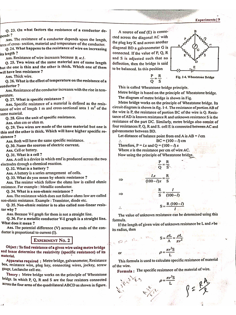 Physics Practical 2 | PDF