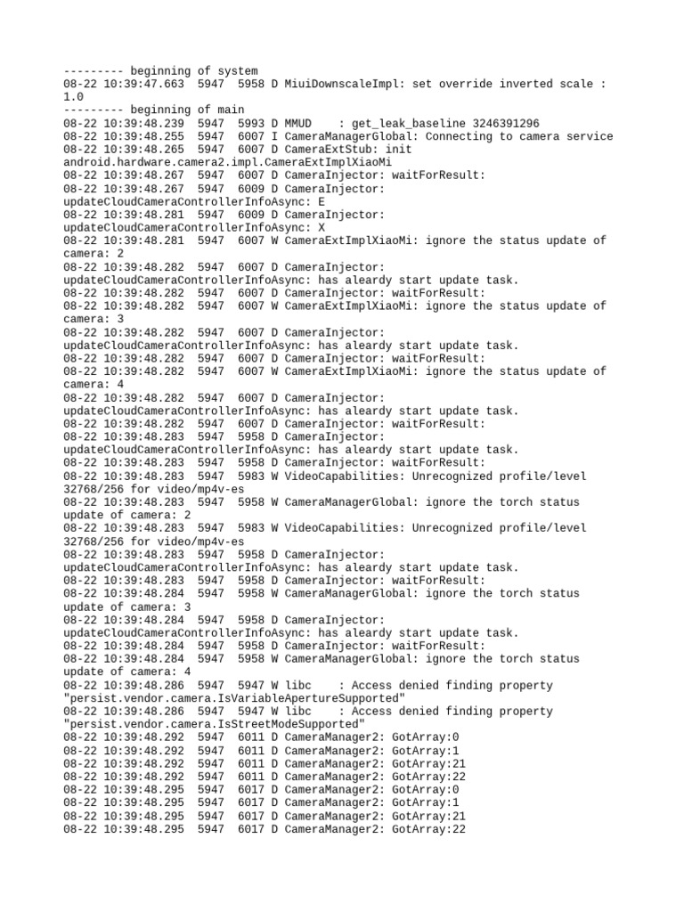 Log Cat 1755833988143 | PDF | Computing | Computer Programming