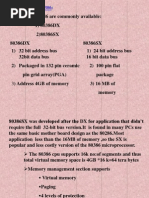Architecture of 80386