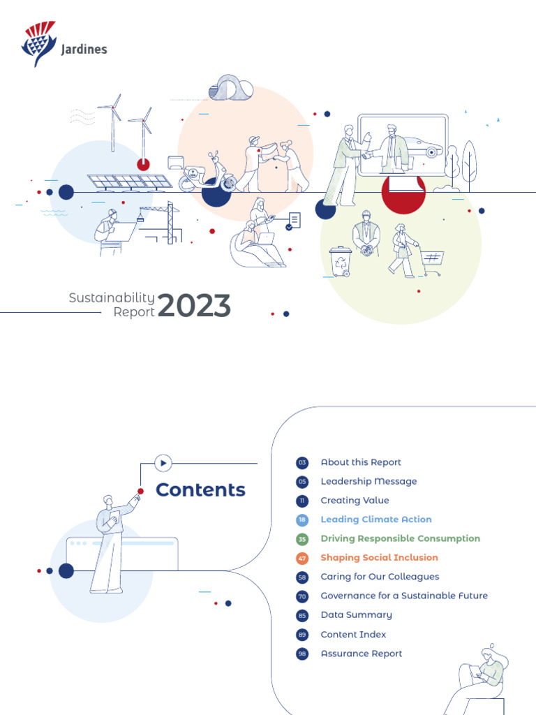 Jardines Sustainability Report 2023 | PDF | Sustainability | Climate ...