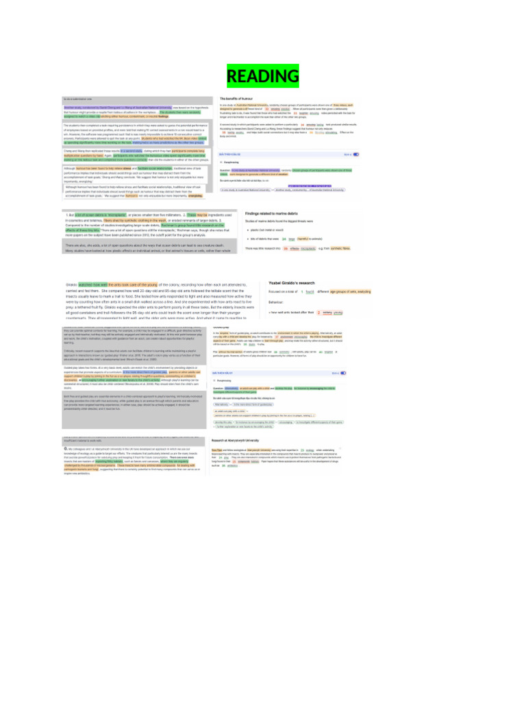 Reading | PDF