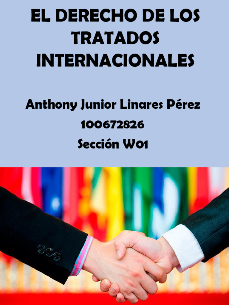 Derecho de los Tratados Internacionales | PDF | Tratado | Constitución