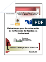 Metodologia para Trabajo de Res Prof A.d.2010