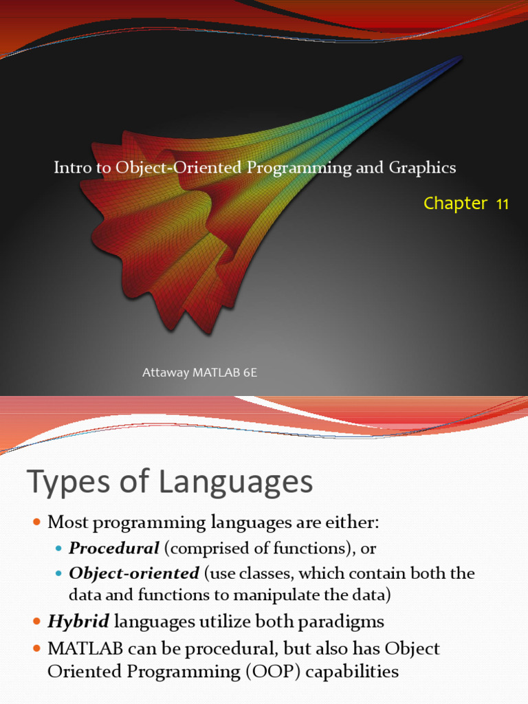 MATLAB Object-Oriented Programming Guide | PDF | Method (Computer ...