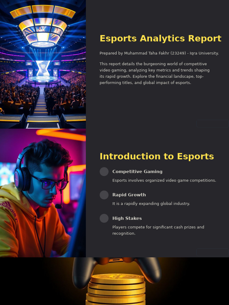 Esports Analytics: Growth & Trends Report | PDF | Entertainment | Play ...