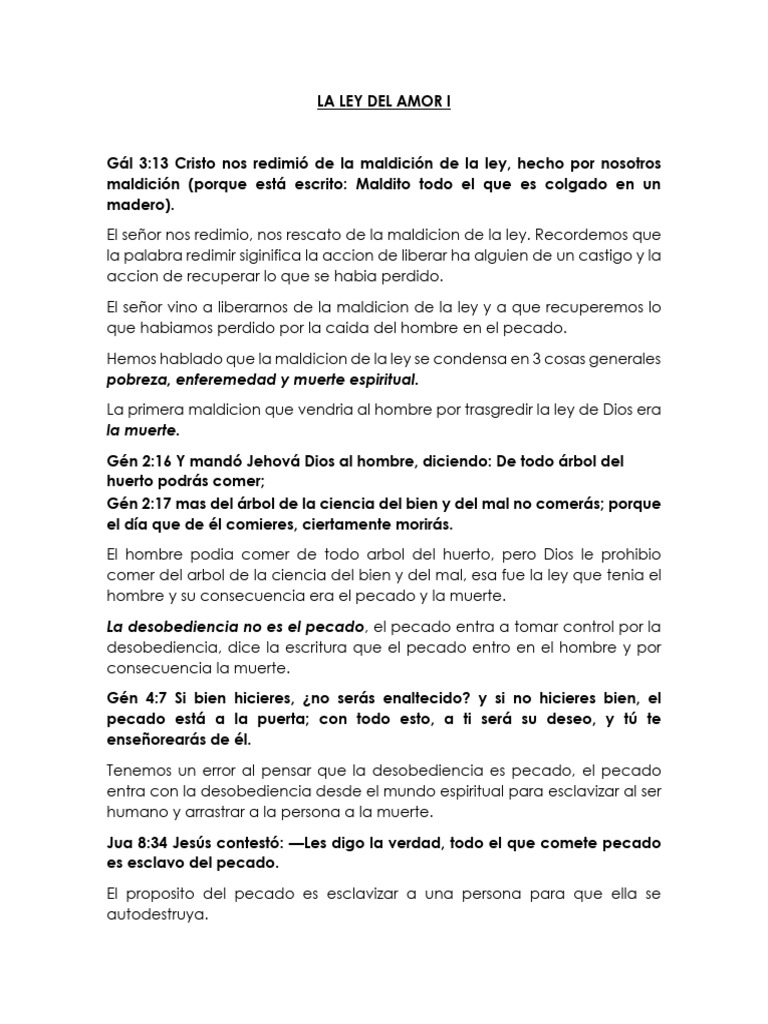 Redención y Amor en la Fe Cristiana | PDF | Pecado | Amor