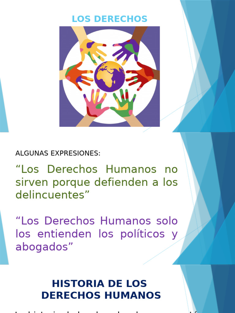 Historia y Evolución de los Derechos Humanos | PDF | Derechos humanos ...