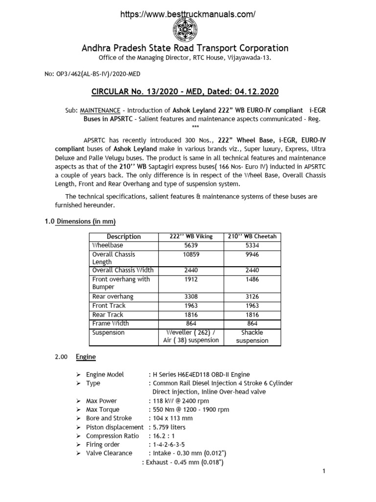 Ashok Leyland BS4/BS6 Fault Codes Guide | PDF | Anti Lock Braking ...
