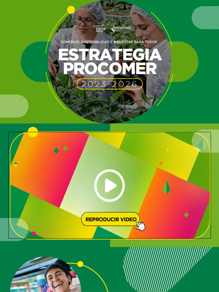 Estrategia PROCOMER 2023-2026: Comercio y Sostenibilidad | PDF ...