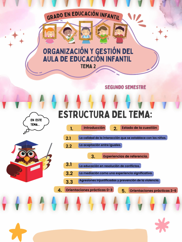 Mejora de la Convivencia en Educación Infantil | PDF | Mediación | Plan ...